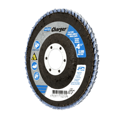 Norton Charger  Flap Disc - Type 29 -  4-12 x 78 - P36