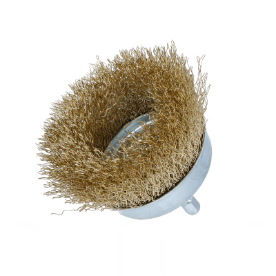 Norton Carbon Steel Crimped Wire Arbor Wheel Brush | Norton