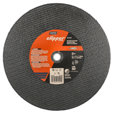 Norton Clipper Classic High-Speed Saw Cut-off Wheel - Type 01 -14 X1 8 X 120 mm