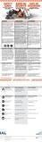 Safety Guide package insert for Coated and Non-Woven Discs and Wheels - 8829