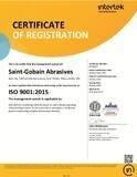 2024 ISO Certificate for Saint-Gobain Carol Stream, IL facility
