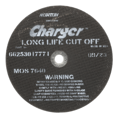 Norton Charger Long Life Small Diameter Cut-off Wheel - Type 01/41