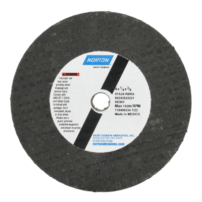 Norton Gemini Portable Snagging Wheel - Type 01 Straight