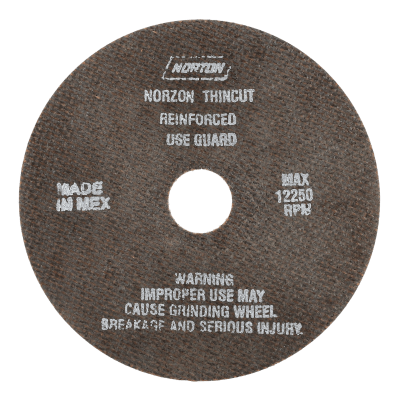 Norton NorZon Plus RightCut Small Diameter Cut-off Wheel - Type 01/41