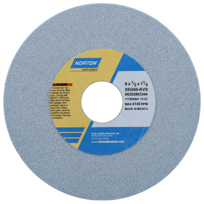Norton 5SG Ceramic Alumina Toolroom Wheel - Type 01