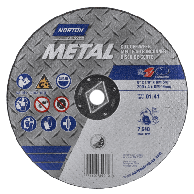 Norton Metal Circular Saw Cut-Off Wheel - Type 01/41