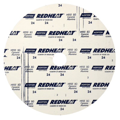 Norton Red Heat H955P Paper Large Diameter Floor Disc