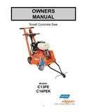 Norton Clipper Walk-Behind Saw - Owners Manual / Parts List
Revised: 3/2022