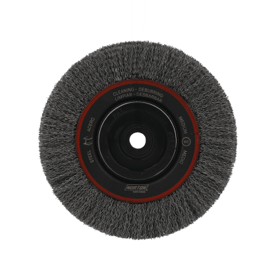 Norton BlueFire Crimped Wire Wheel Brush - 6"