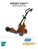 Norton Clipper Speedy Cart for high speed saws - Owner's Manual and Parts List