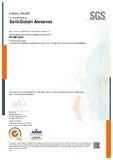 2023 ISO certificate for Saint-Gobain Watervliet, NY facility