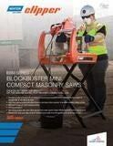 Flyer - Equipment - Masonry Saw - BlockBuster BBM - CPD - 7751