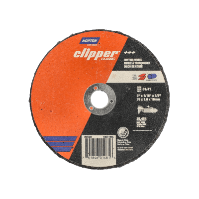 Norton Clipper Cut Off Wheel 3" -3x1-16x3-8