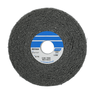 Norton Silicon Carbide Clean & Finish Non-Woven Convolute Wheel