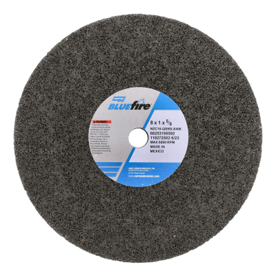 Norton BlueFire Portable Snagging Wheel - Type 01 Straight