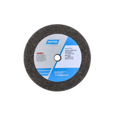Norton NorZon Plus Portable Snagging Wheel - Type 06 - 6 x 2 x 5/8-11