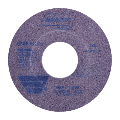 Norton 3SG Ceramic Alumina NORPOR Toolroom Wheel - Type 05 Recessed One Side