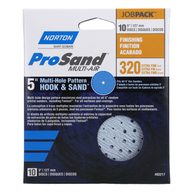 Norton ProSand Multi-Air Cyclonic Hook & Sand Discs - JobPack
