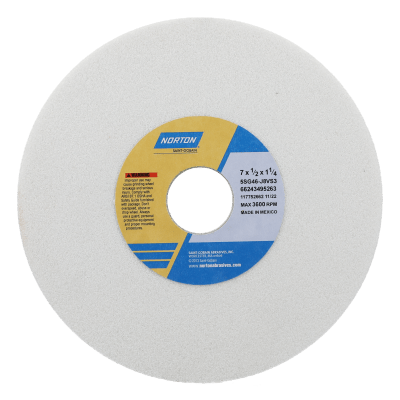 Norton SG Ceramic Alumina Toolroom Wheel - Type 01 - with Vitrium3 Bond