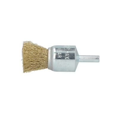 Norton By Norton Crimped wire End Brush - 1" - Brass