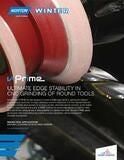 For ultimate edge stability in CNC grinding of round tools