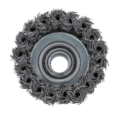 Norton Clipper Classic Twist Knot Wire Cup Brush - Steel