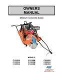 Norton Clipper Walk-Behind Saw - Owners Manual / Parts List
Revised: 7/2022