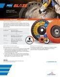 Blaze R980P ceramic alumina flap discs