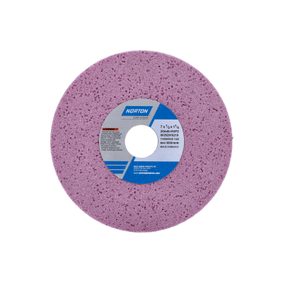 Norton 25A Aluminum Oxide NORPOR Toolroom Wheel - Type 01