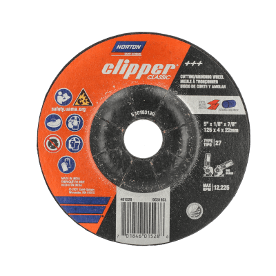 Norton Clipper Classic Depressed Center Wheel - Type 27 -5x1-8x7-8