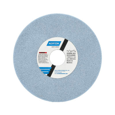 Norton Gemini Aluminum Oxide Toolroom Wheel - Type 01