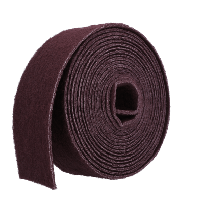 Norton Aluminum Oxide Maroon, Fast Cut General-Purpose Non-Woven Roll