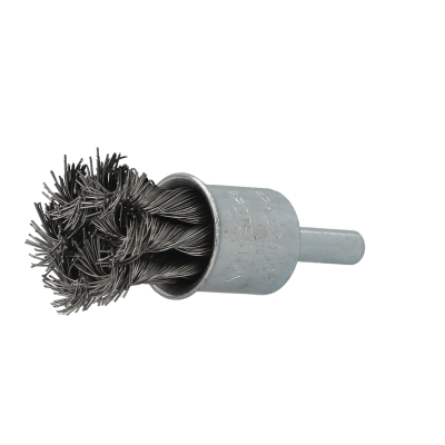 Norton By Norton Twist Knot Wire End Brush - 3/4" - Stainless Steel