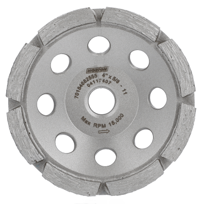 Norton Clipper Single Row Diamond Cup Grinder Blade
