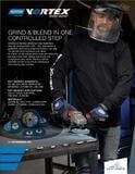 Grinding and blending with Norton Vortex Rapid Blend discs and wheels provide a 30% – 50% improvement in productivity while leaving smear-free finishes in one step.