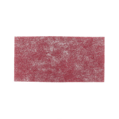 Norton Bear-Tex Thin-Flex Hand Scruff Pad - Maroon Primer Prep  - 4-1/2" x 9"