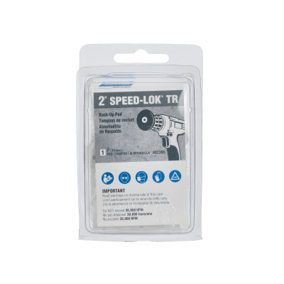 Norton Sanding/Finishing Disc TR Drill-Mount Back-Up Pad