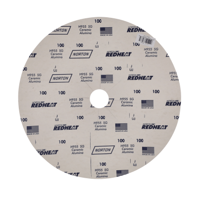 Norton Red Heat H955 Ceramic Alumina Paper Floor Sanding Disc
