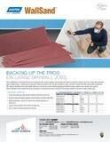 Norton WallSand Cloth Sheets Flyer