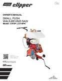 Norton Clipper Walk-Behind Saw - Owners Manual and Parts List
Revised: 8/2020