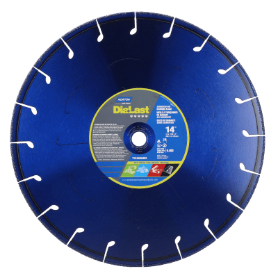 Norton  DiaLast - Diamond Type 01/41 - Chop Saw Cut-off Wheel - 14 x.155 x1