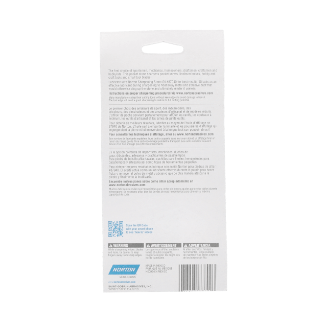 Norton Pocket Knife Sharpener - packaged
