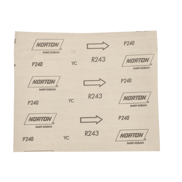 Norton MetalSand Emery Cloth Sheet - 9x11