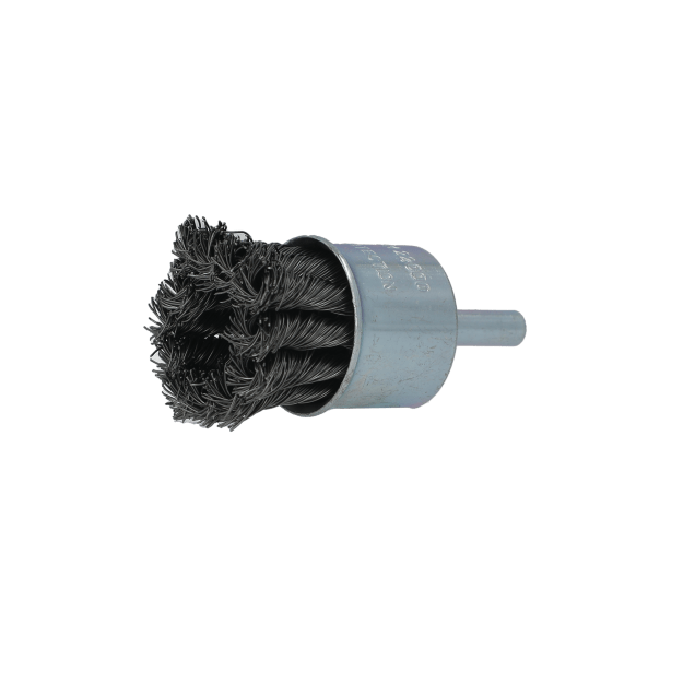 Norton By Norton Carbon Steel Knot Wire  End Brush - 1 1/8"