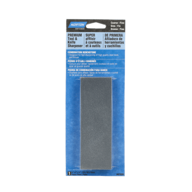 Norton premium Tool & Knife Sharpener - Crystolon - Sharpening Stone