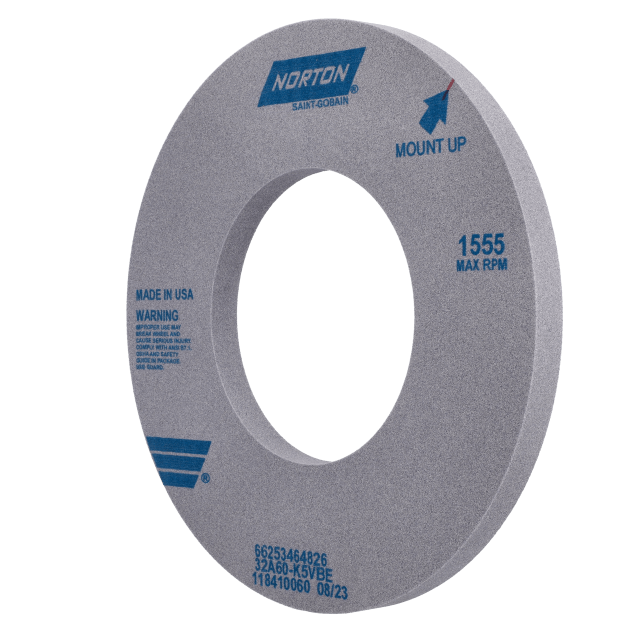 Norton Aluminum Oxide Cylindrical Wheel - Type 01 Straight