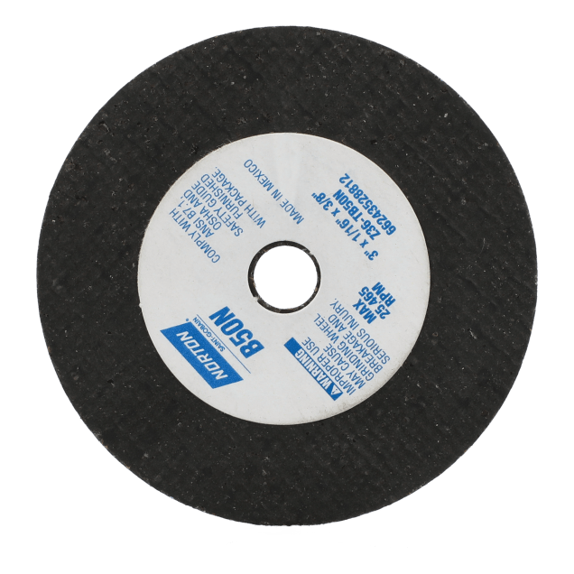 Norton NorZon Plus Small Diameter Cut-off Wheel