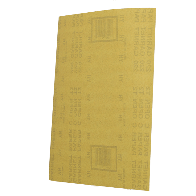 Norton Garnet Paper Sheet