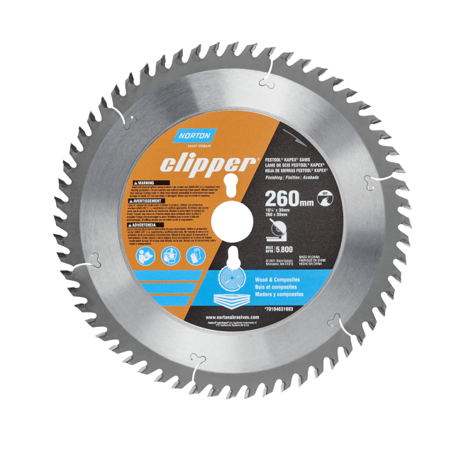 Norton Clipper Wood & Composite Blade for Festool Kapex Saws