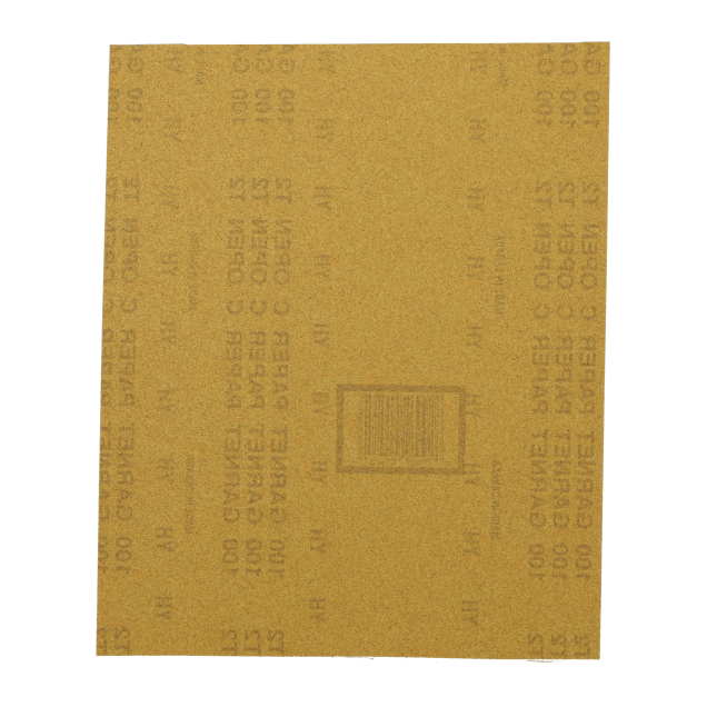 Norton Garnet Paper Sheet - Open Coat - 100C